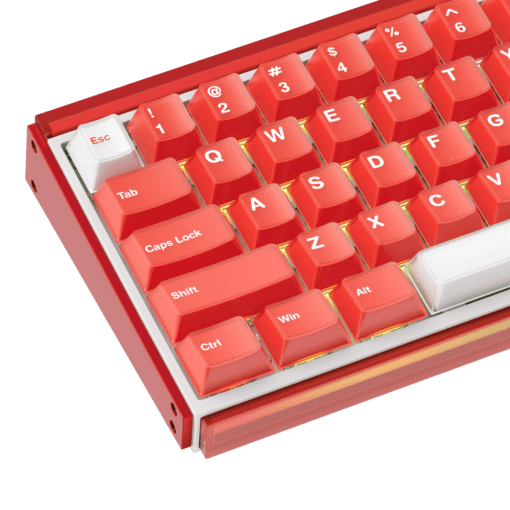 AKKO Ray68 Misty Red & White