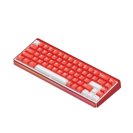 AKKO Ray68 Misty Red & White