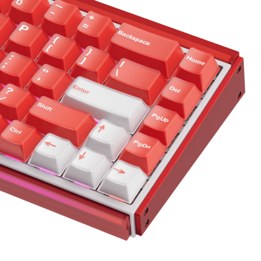 AKKO Ray68 Misty Red & White